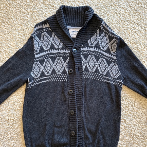 Urban Pipeline Men's Medium Black Cardigan - Picture 1 of 3